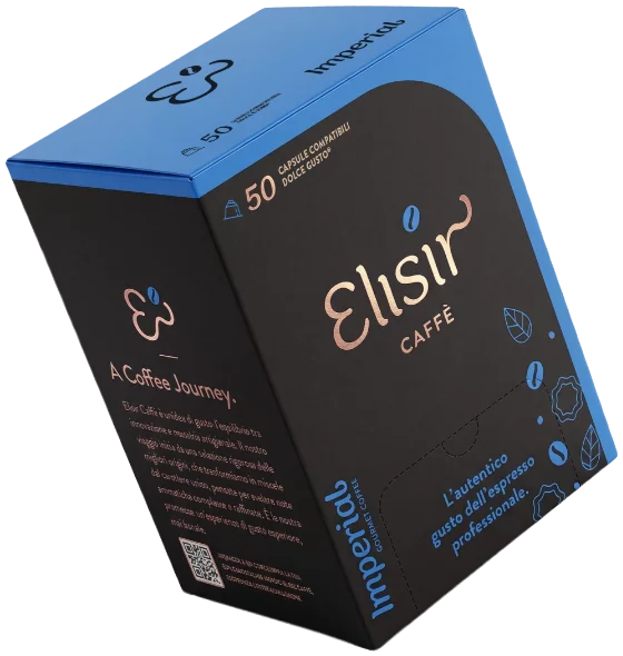 Elisir Caffè Miscela Imperial, capsule compatibili Dolce Gusto