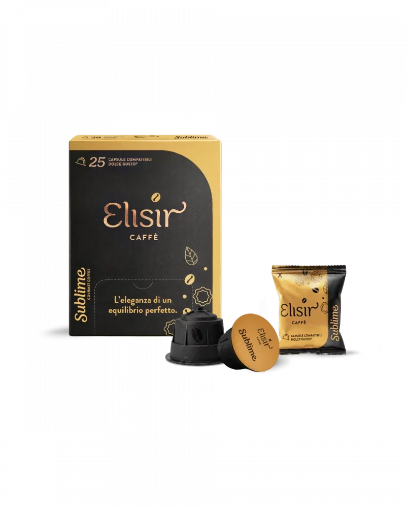 Elisir Caffè Miscela Sublime, capsule compatibili Dolce Gusto