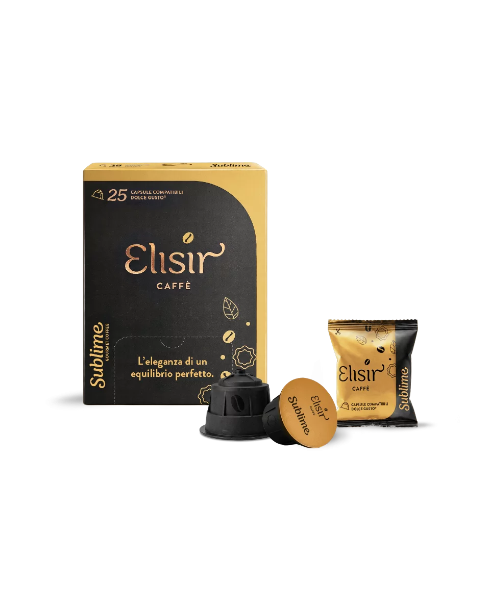 Elisir Caffè Miscela Sublime, capsule compatibili Dolce Gusto