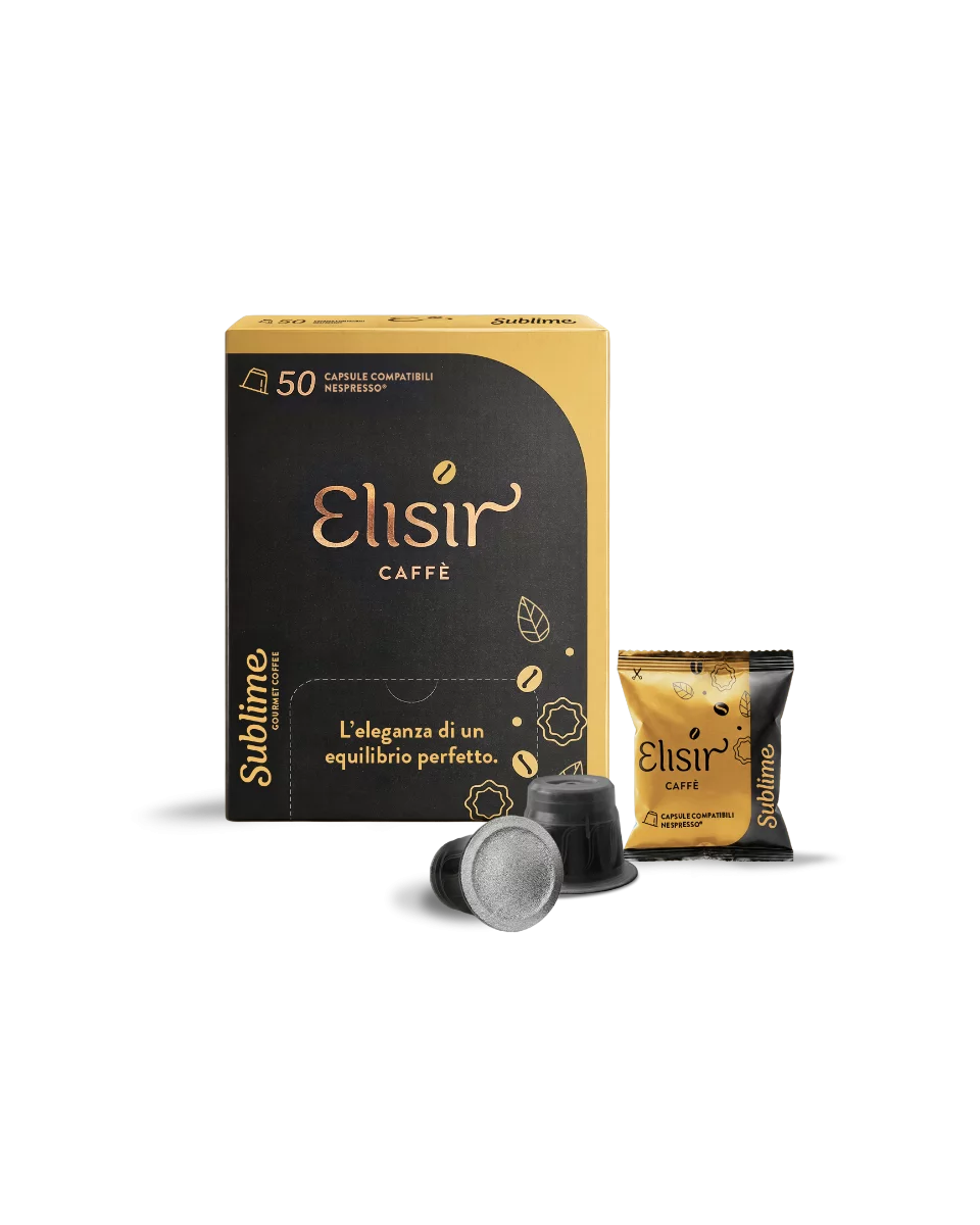 Elisir Caffè Miscela Sublime, capsule compatibili Nespresso